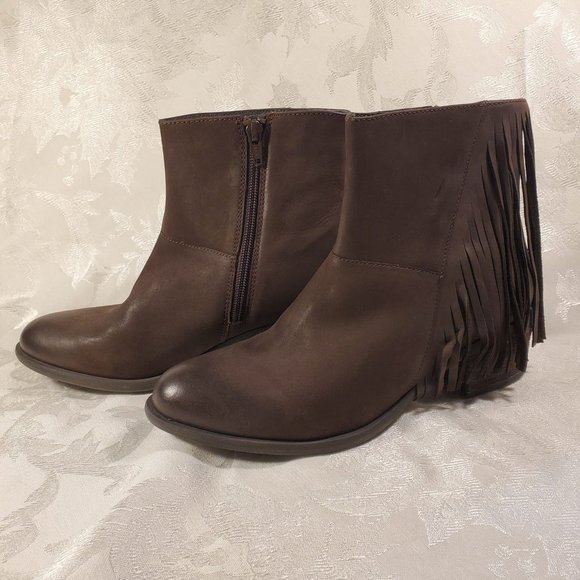 Steve Madden Casidyy Brown Ankle Booties Size 9 - Picture 2 of 4